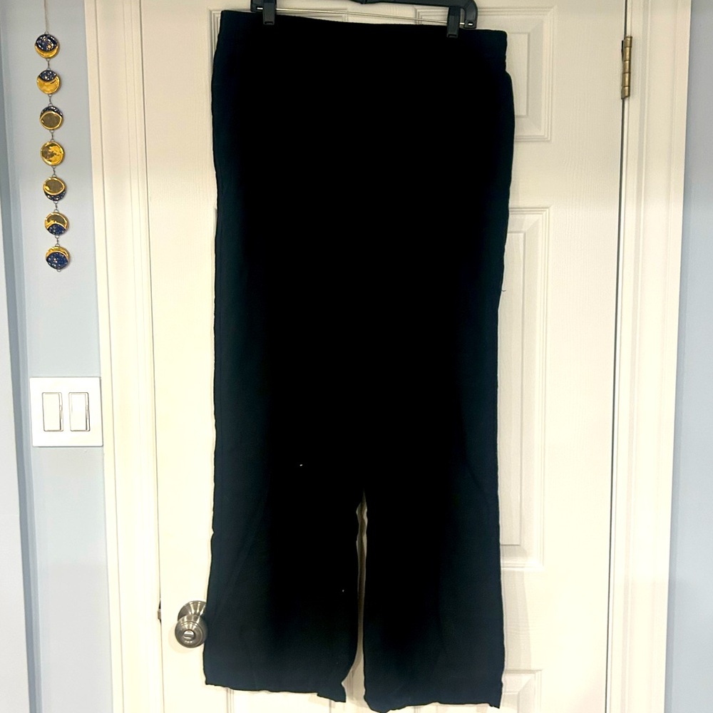 3 for $15 - Bundle 3 items and save - Old Navy high rise black linen pants